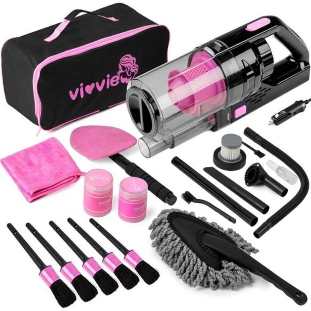 Car Cleaning Detailing Kit Interior Cleaner, 14Pcs Car Cleaning Supplies